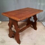 Solid wood coffee table