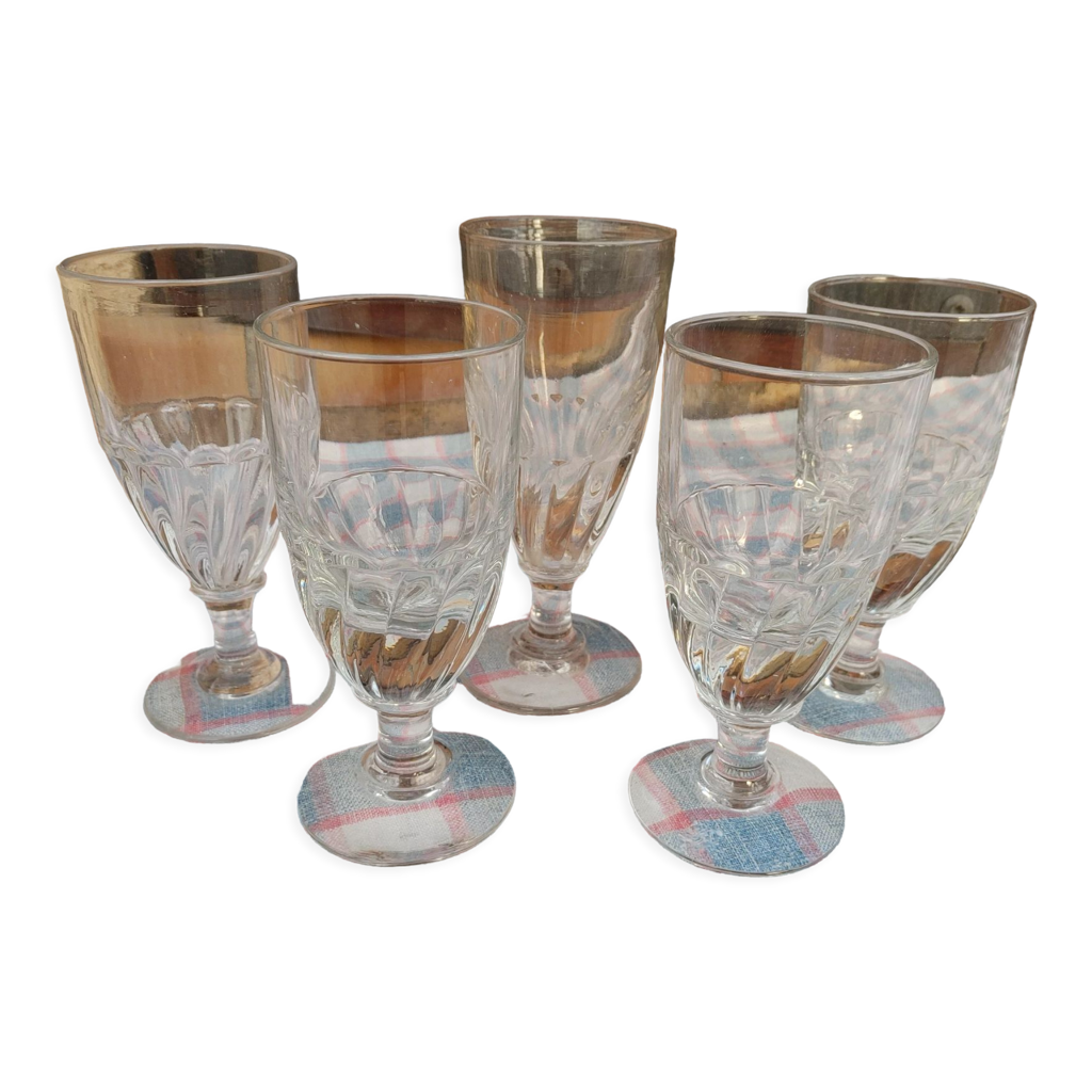 Ancien verre et ancienne cuillère à Absinthe - Arts de la table