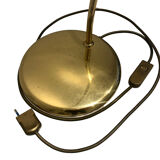 Golden table lamp, France, circa 1970