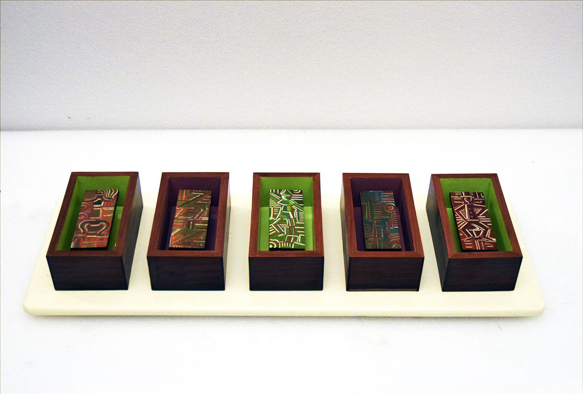 Panneau d’applique murale de style futuriste, années 1950