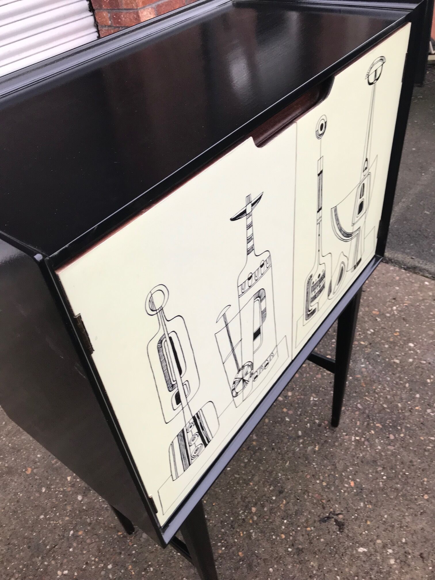 Mid Century  Dry Bar