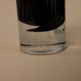 Pair of glass candlesticks