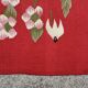 Romanian kilim rug from the 1950s