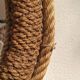 Rope mirror by Audoux-Minnet 1950
