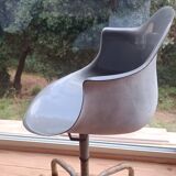 Rare industrial work chair from the 1960s