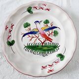 Antique plate made and hand painted from the 18th century
