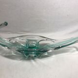 Former center of table glass green