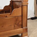 Small Child's Bed with Rolls in Cherry Wood – 1900