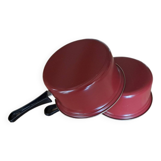 Set of 2 aluminum pans