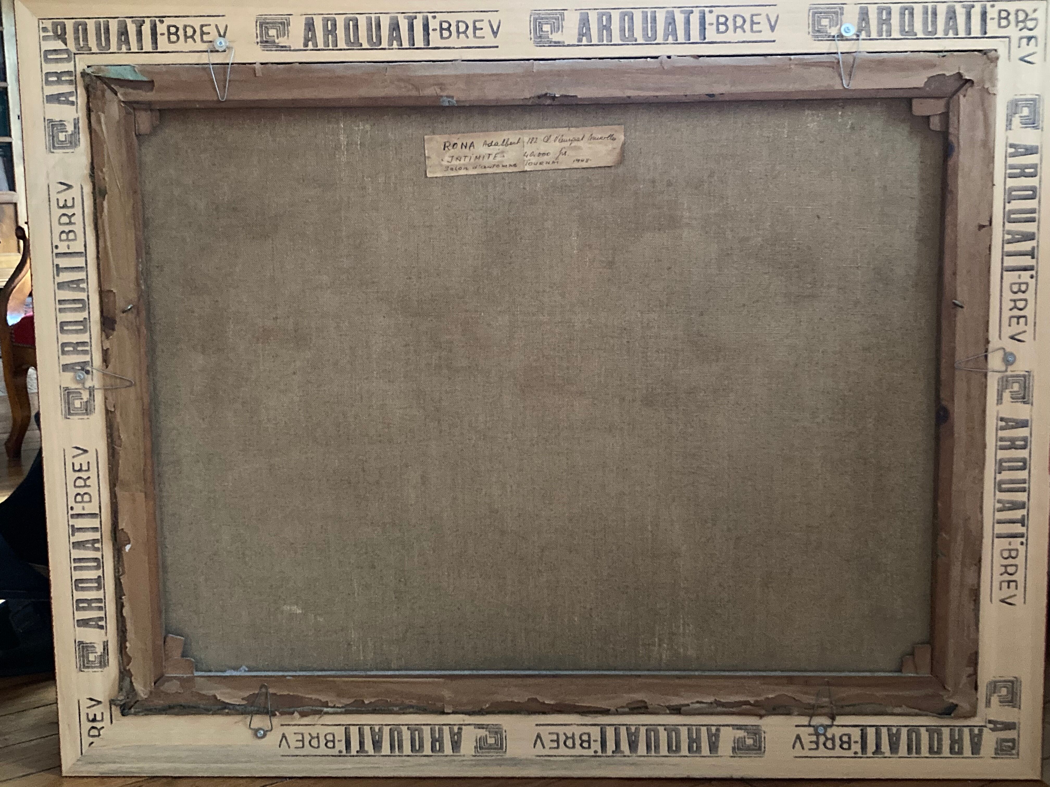 Oil on canvas Rona Adalbert