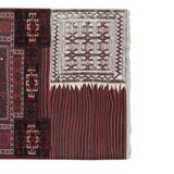Vintage Turkish Oushak Rug Handwoven 95x235 cm
