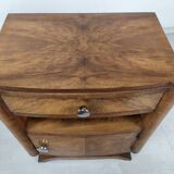 Pair of art deco bedside tables