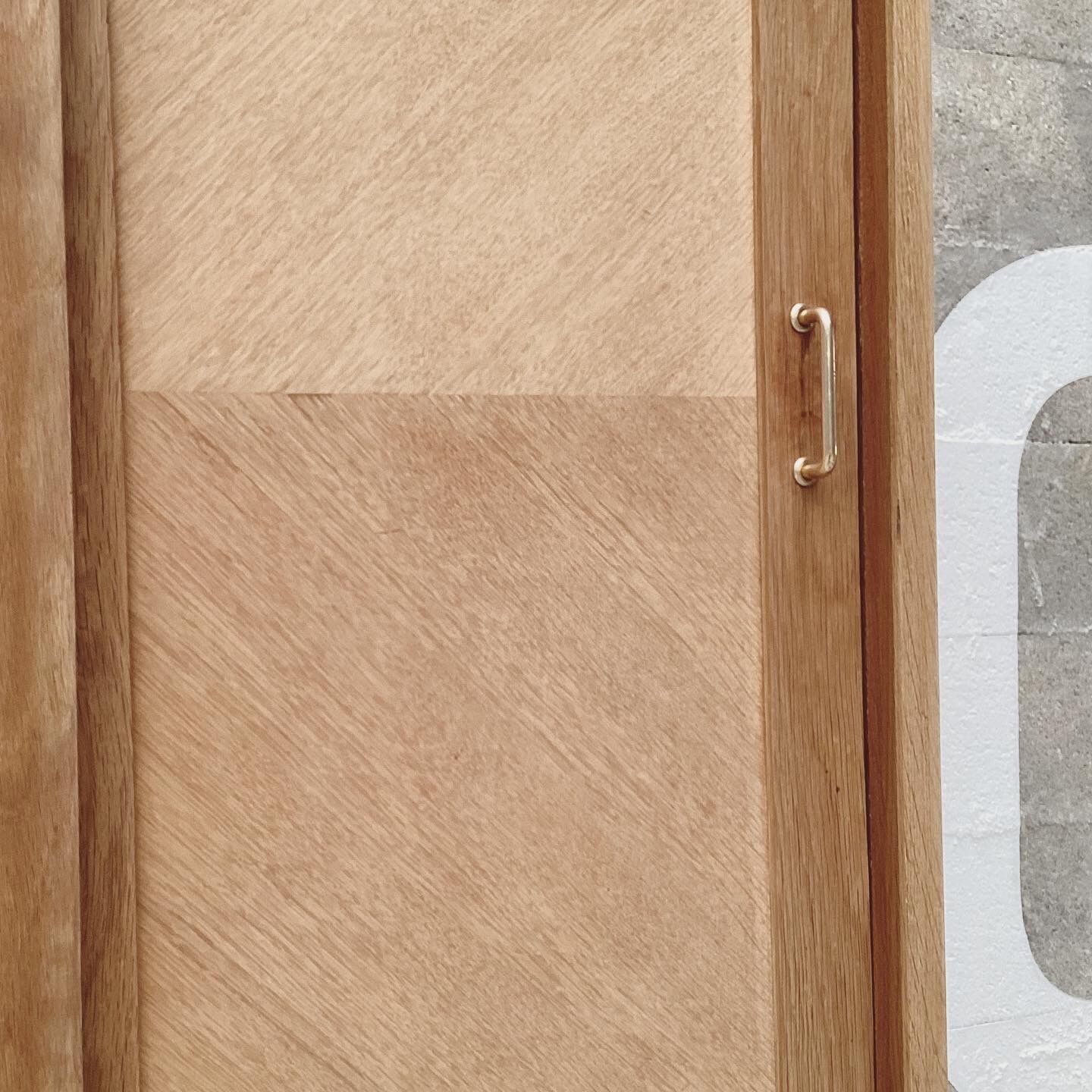 Vintage compass feet cabinet