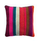 Vintage turkish kilim cushion cover 40 x 40 cm