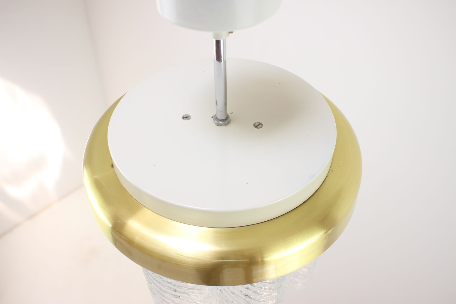 Mid-century chandelier Kamenický Šenov, 1970