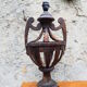 Pied de lampe en bois H56