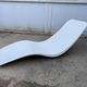 Vintage 1970s Zublena sun lounger poolside sunbathing chair relax seat.