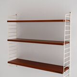 1960s Scandinavian Hylla wall shelf in mahogany