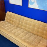 Vintage sofa from the 70s in corduroy