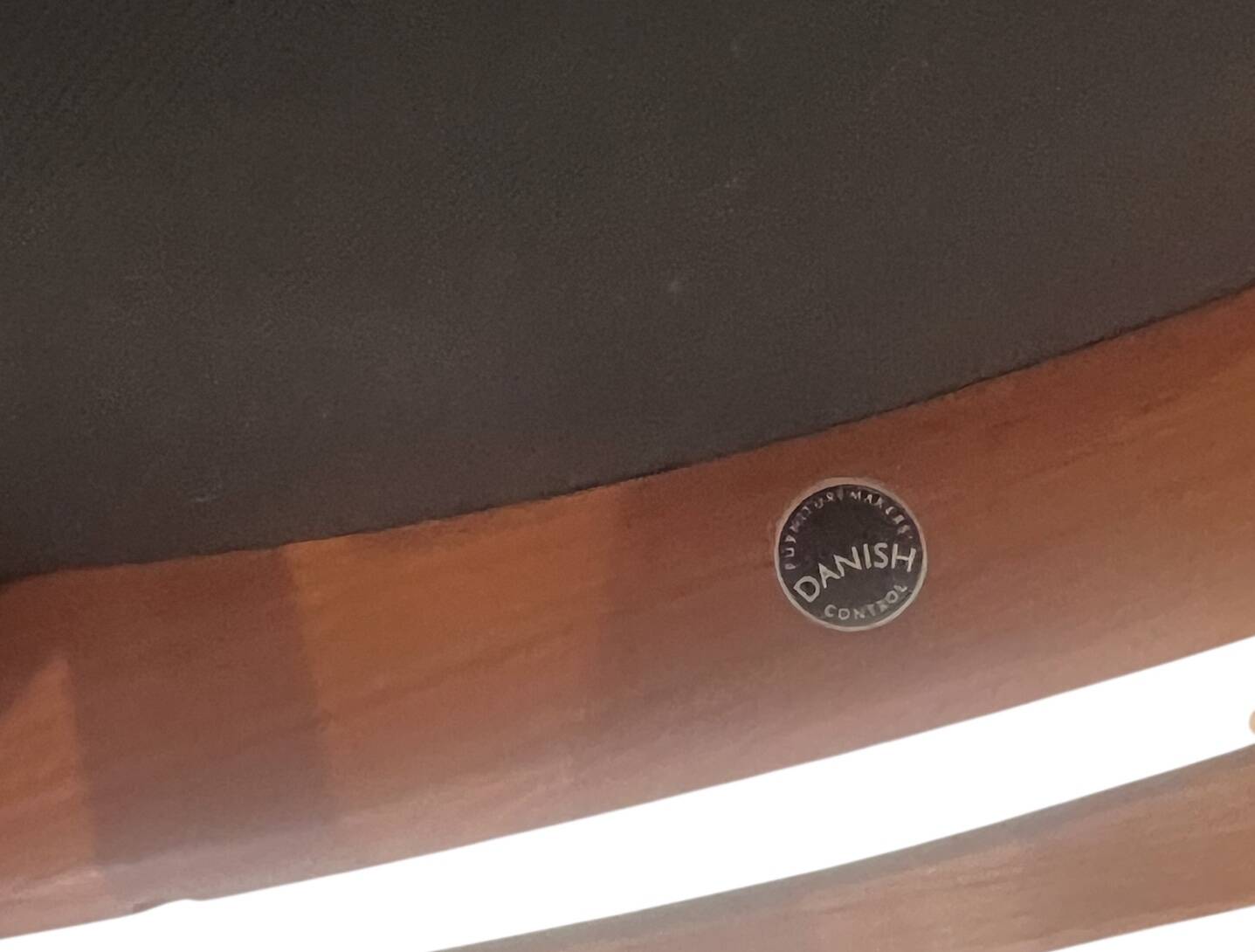 Danish armchair in teak