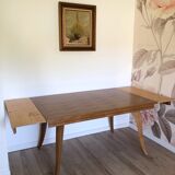 50's dining table, extendable