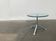 Postmodern Italian side table from the Help series in glass by Paolo Bistacchi for Albed, Milan.