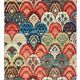 Carpet "peacock" living room