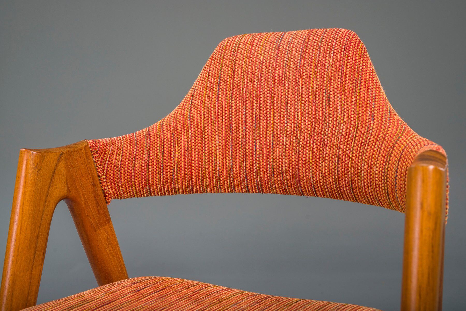 Chaises de salle à manger vintage danoises Compass par Kai Kristiansen, années 1960, lot de 4