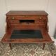 Bureau Cylindre En Noyer D’époque Louis XVI