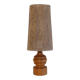 Swedish lamp in turned wood and rope, 1960