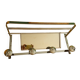 Wall-mounted mat rack, 40's hat rack