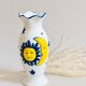Vintage Sun & Moon Vase ceramic H17cm