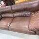 Roche bobois leather sofa