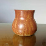 “hibou” stoneware pot cover from the 50s and 60s