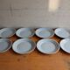 Set of 6 flat plates Villeroy and Boch Mettlach, Lucien Engel
