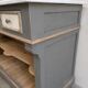 Bathroom furniture wood & marble vintage antique