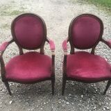 Pair of Louis XVI chairs