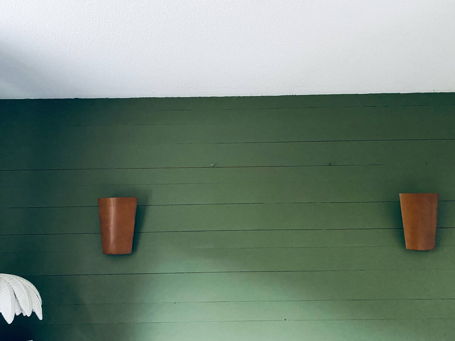 Pair of Lucid designer wall lights