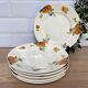 Set of 6 dessert plates