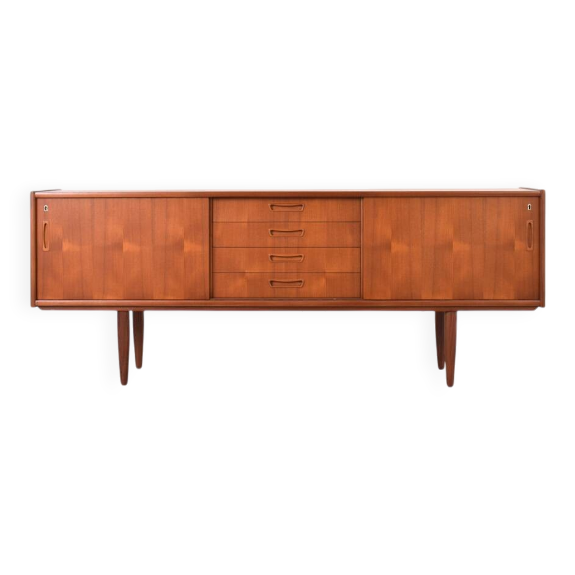 Mid-Century Danish Teak Sideboard, 1960s.