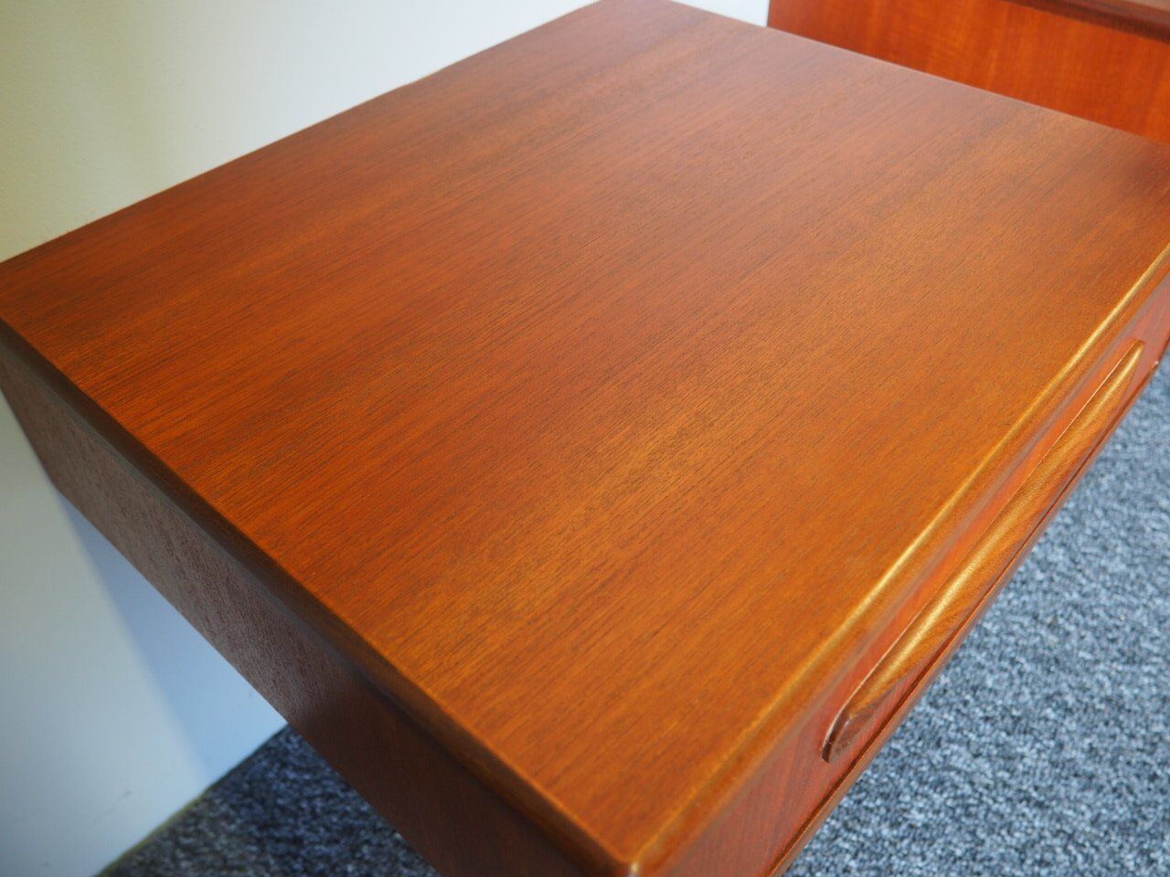 Pair of G Plan Fresco bedside tables in teak