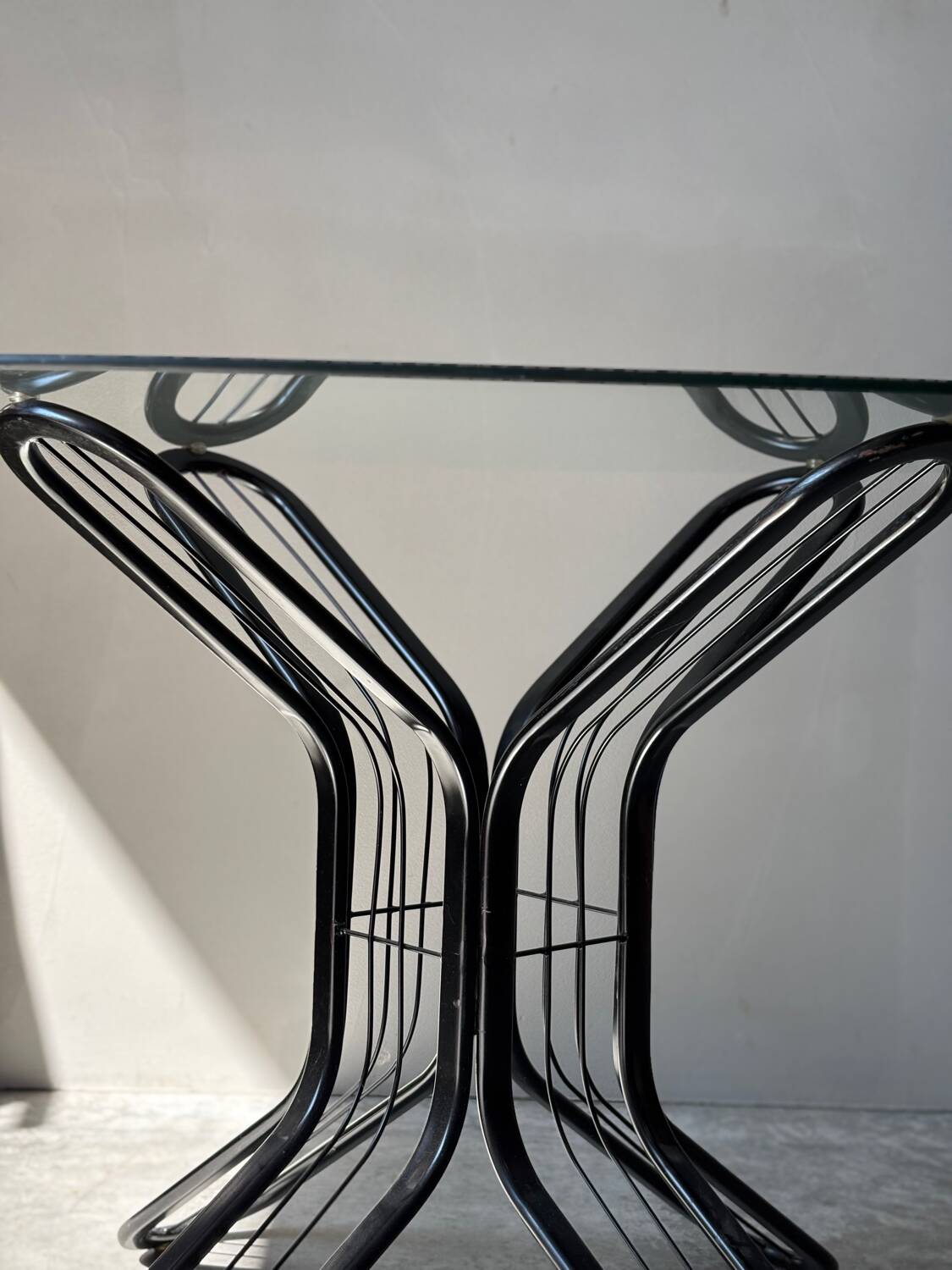 Dining table in the style of Gastone Rinaldi, 70s