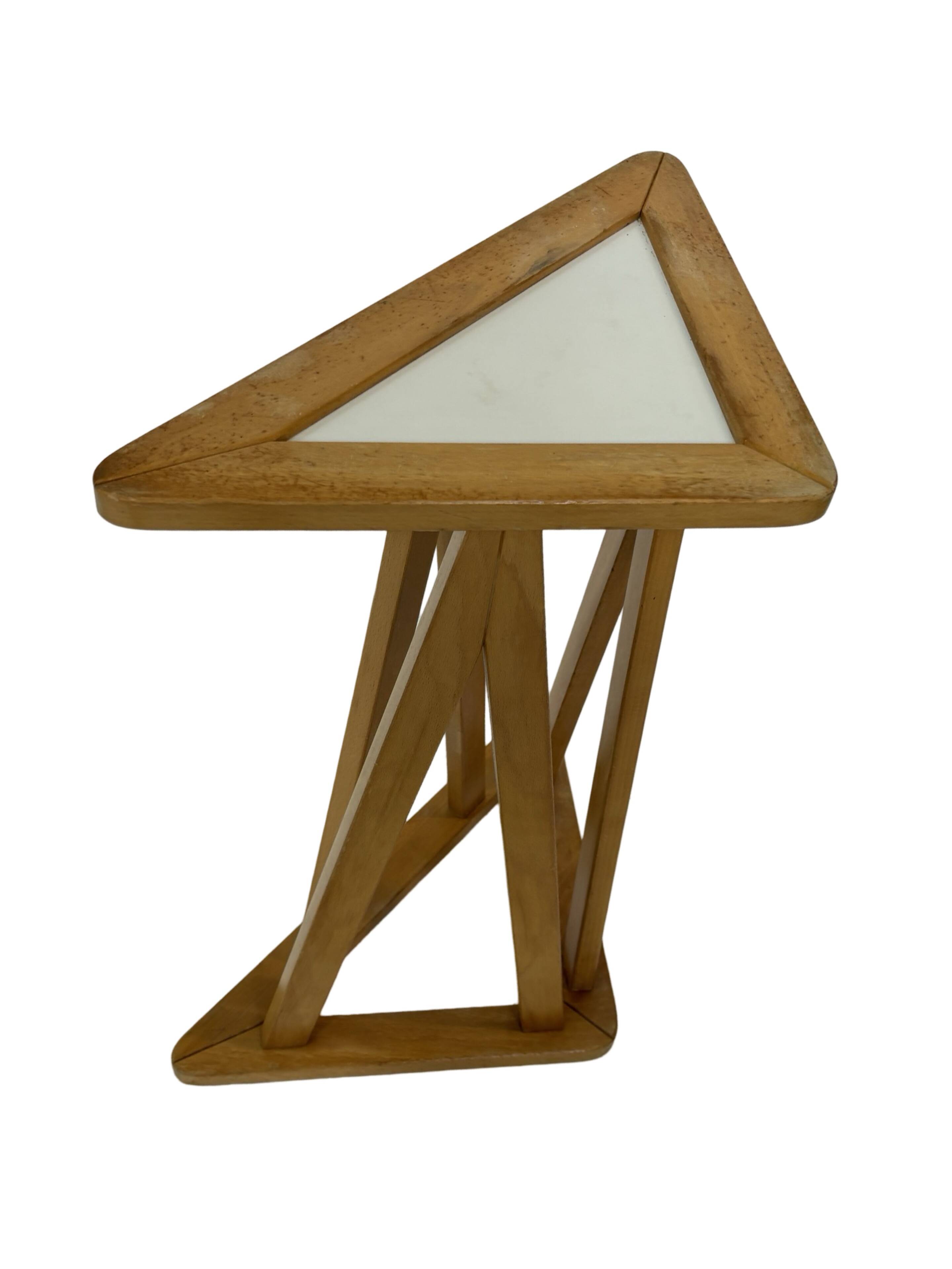 Vintage Side Table Standard 1960s Unique Design