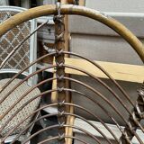 4 bamboo chairs