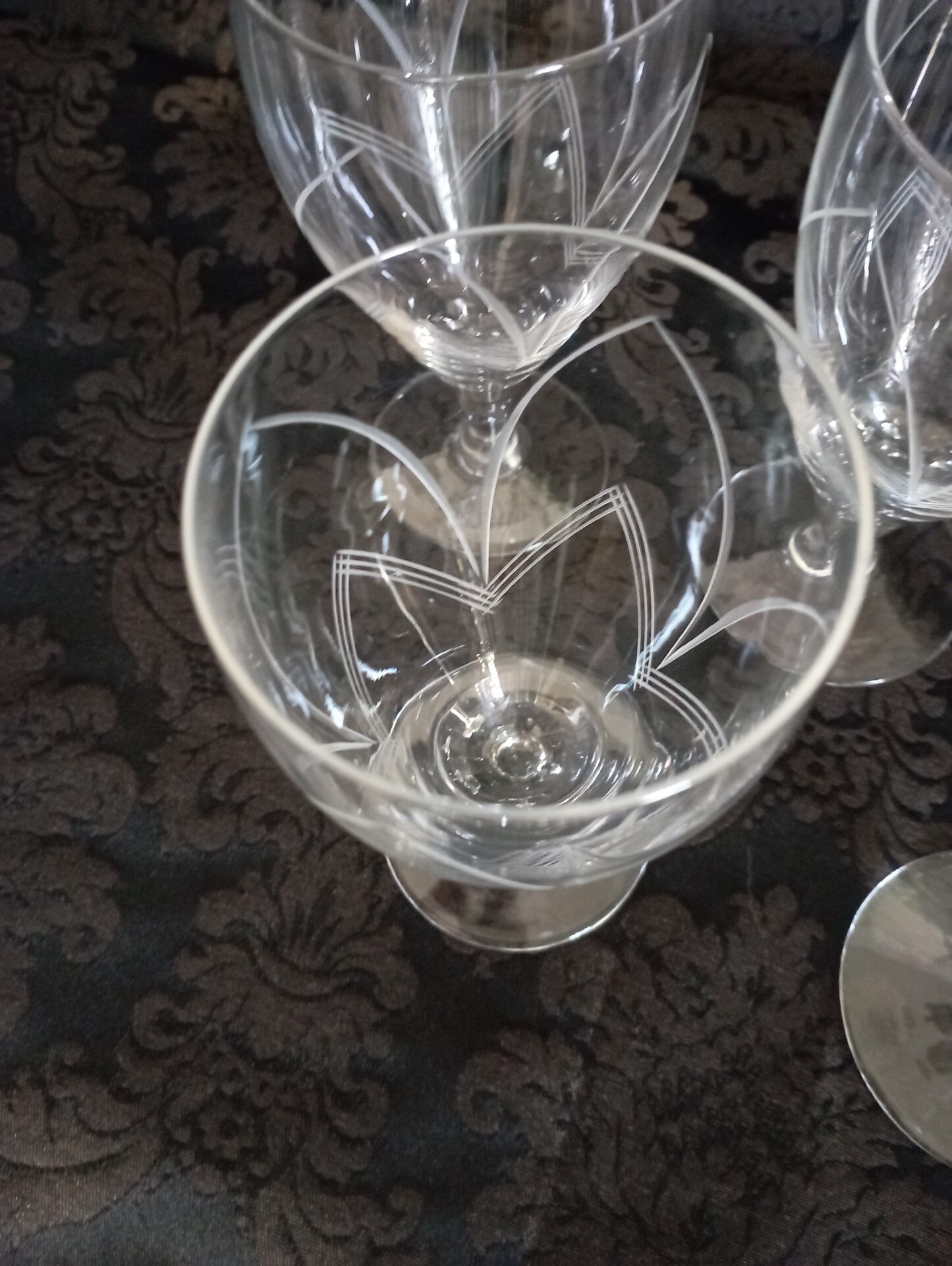 Old wine glasses