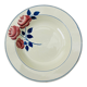 Vintage hollow round dish décor flowers HBCM pink red