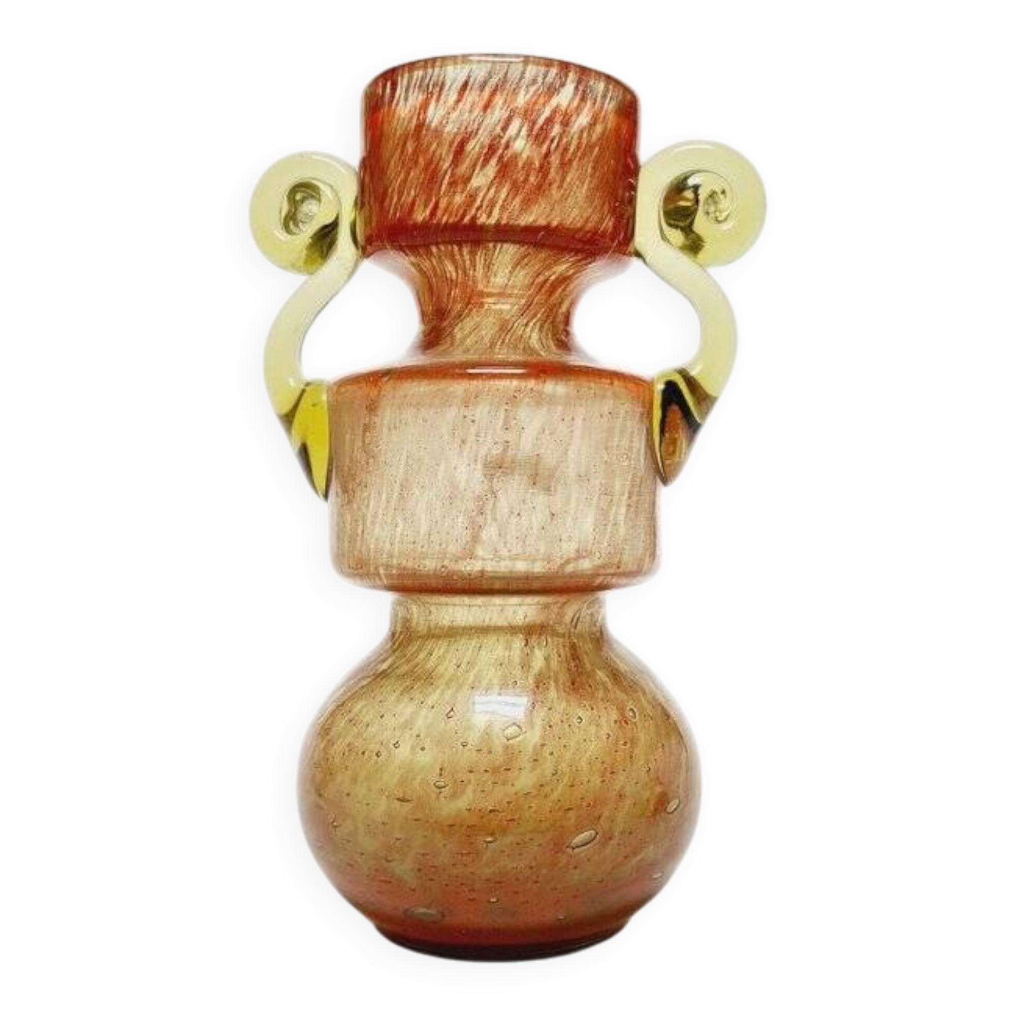 Postmodern vase from Łysa Góra Glassworks, Poland, 1970s