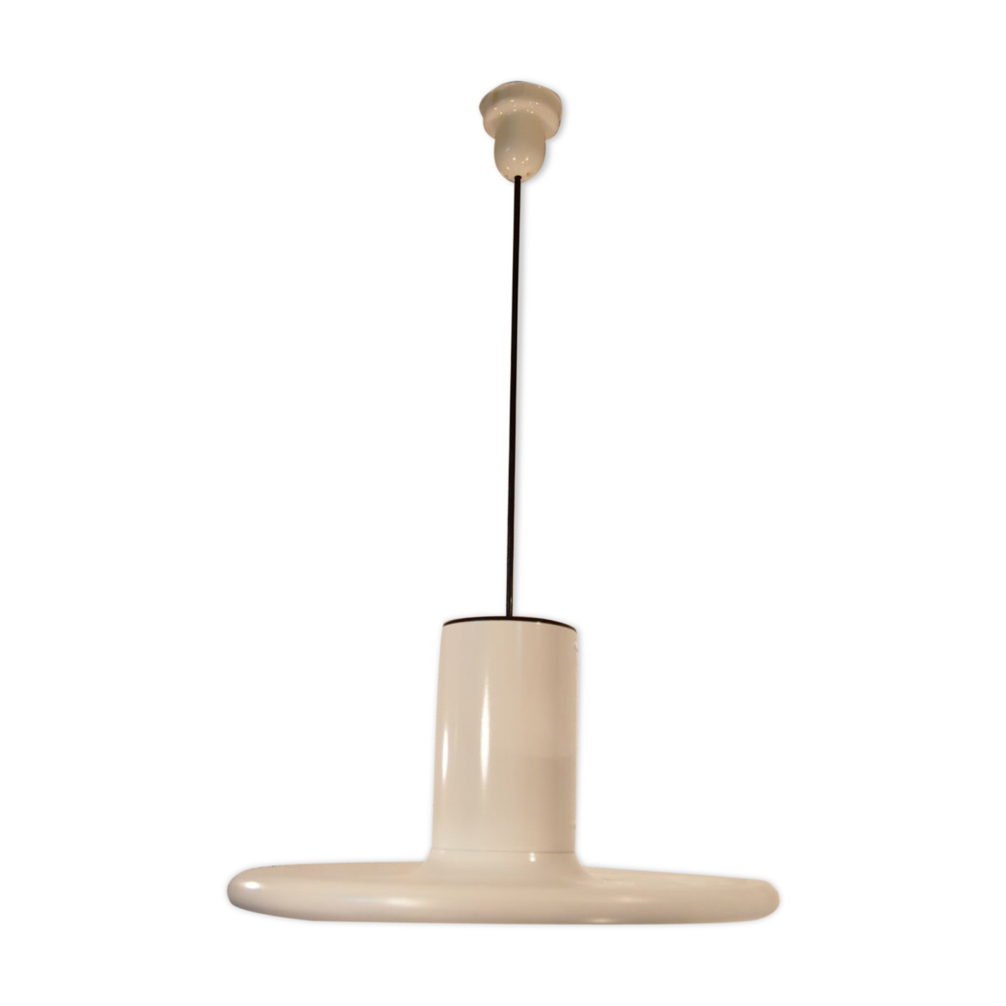 A unique French ha hanging with an adjustable yarn, manufactured and signed by Lita in 1960.