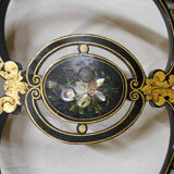 pair of three Napoleon chairs