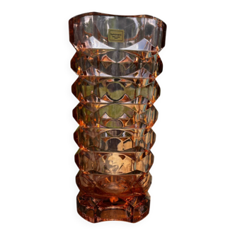 Rosaline Luminarc Glass Vase – 1970s – Verrerie d'Arques